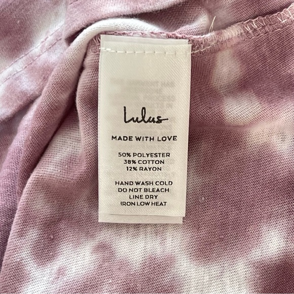 NWT Lulus Tie Dye Shirt - Picture 4 of 6